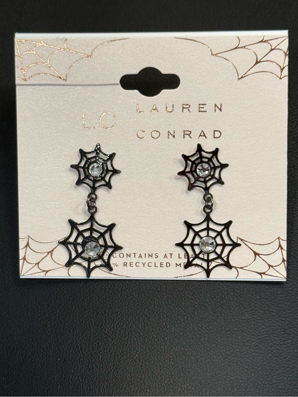Spider Web Earrings